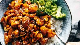 Cashew Chicken Square