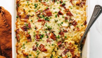 Corn Casserole Square