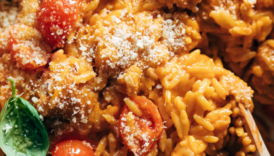 Creamy Baked Orzo Square 960x960
