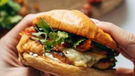 Gochujang Chicken Burgers Square