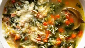 Lemon Rosemary Chicken Soup