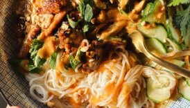 Peanut Chicken Bowls scaled